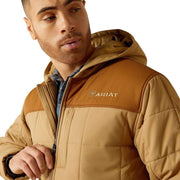 Ariat Men's Brown Crius Hooded Insulated Jacket