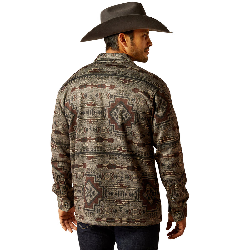 Ariat Men's Brindle Caldwell Printed Shirt Jacket
