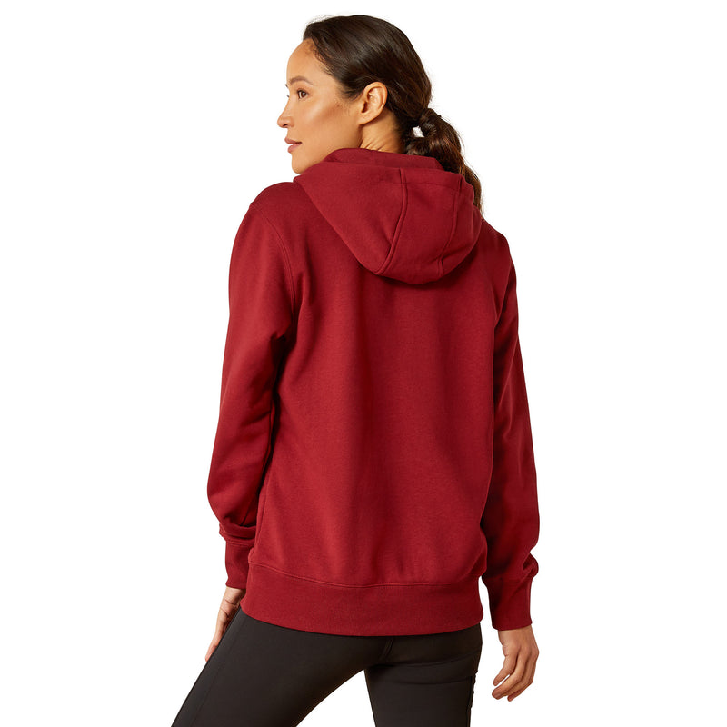 Ariat Womens Rebar Skill Set 1/2 Zip Hoodie