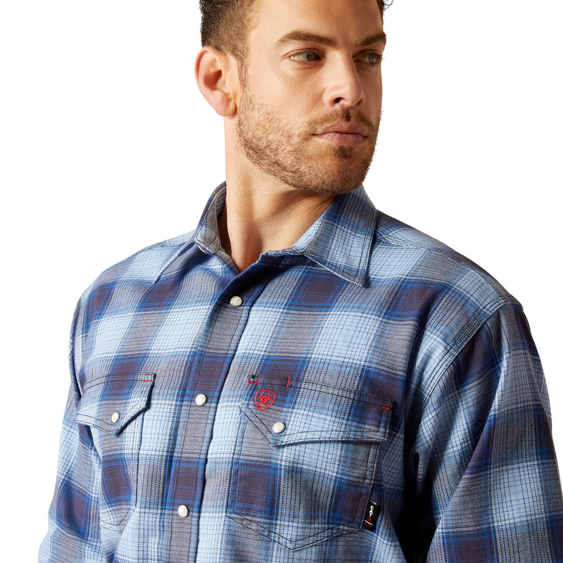 Ariat Mens FR Bighorn Snap Work Shirt