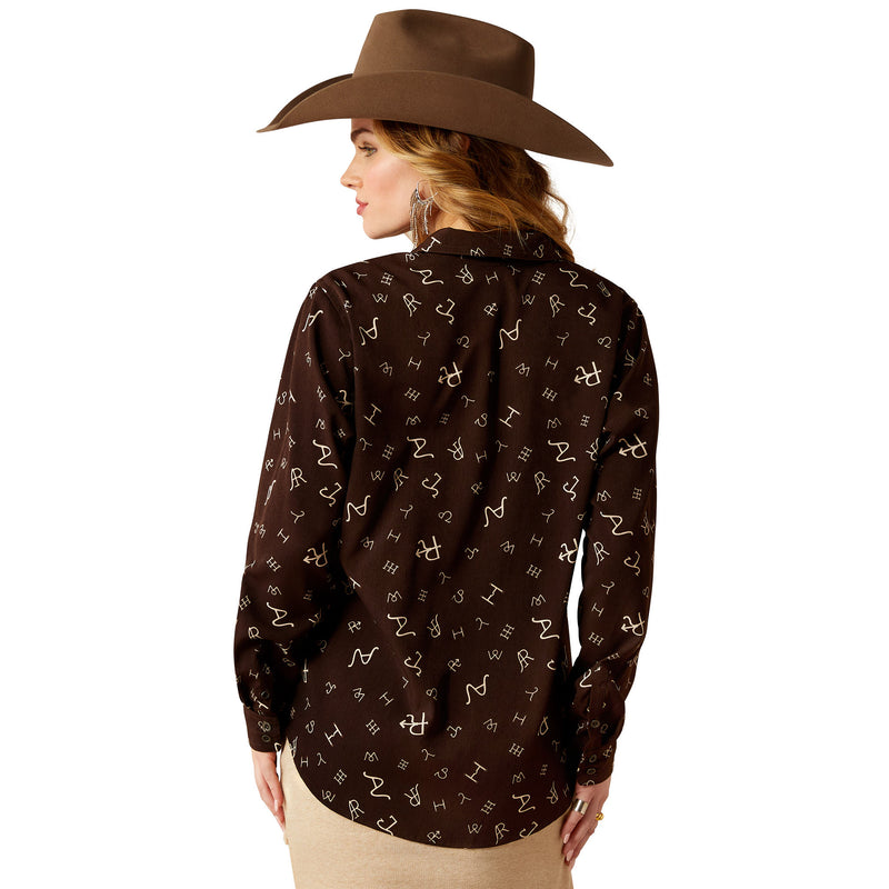 Ariat Women's Ranch Brand Button Down Shirt