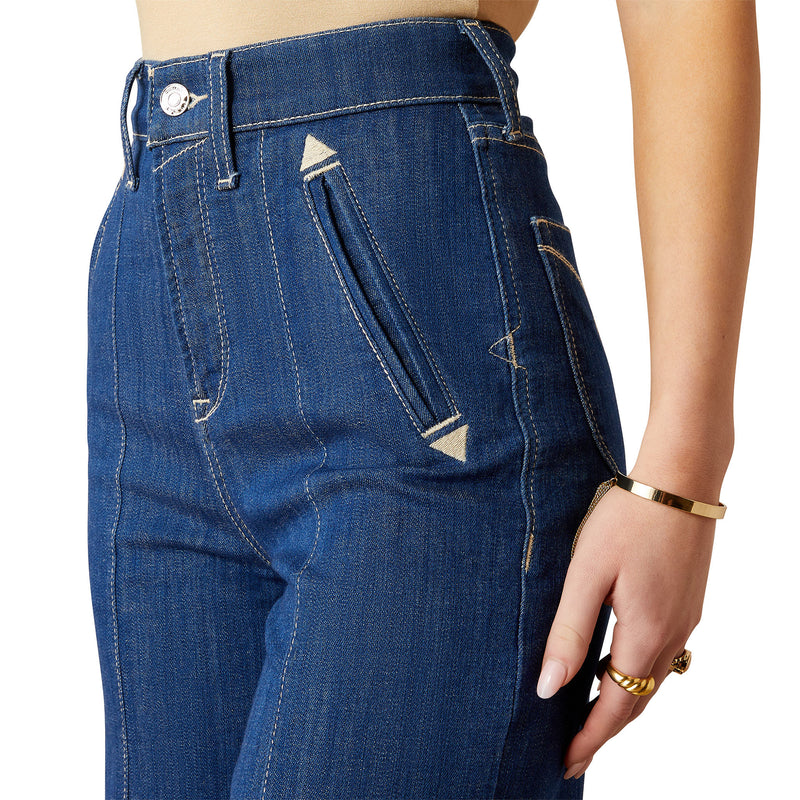 Ariat Women's Ultra High Rise Bria Wide Leg Jeans