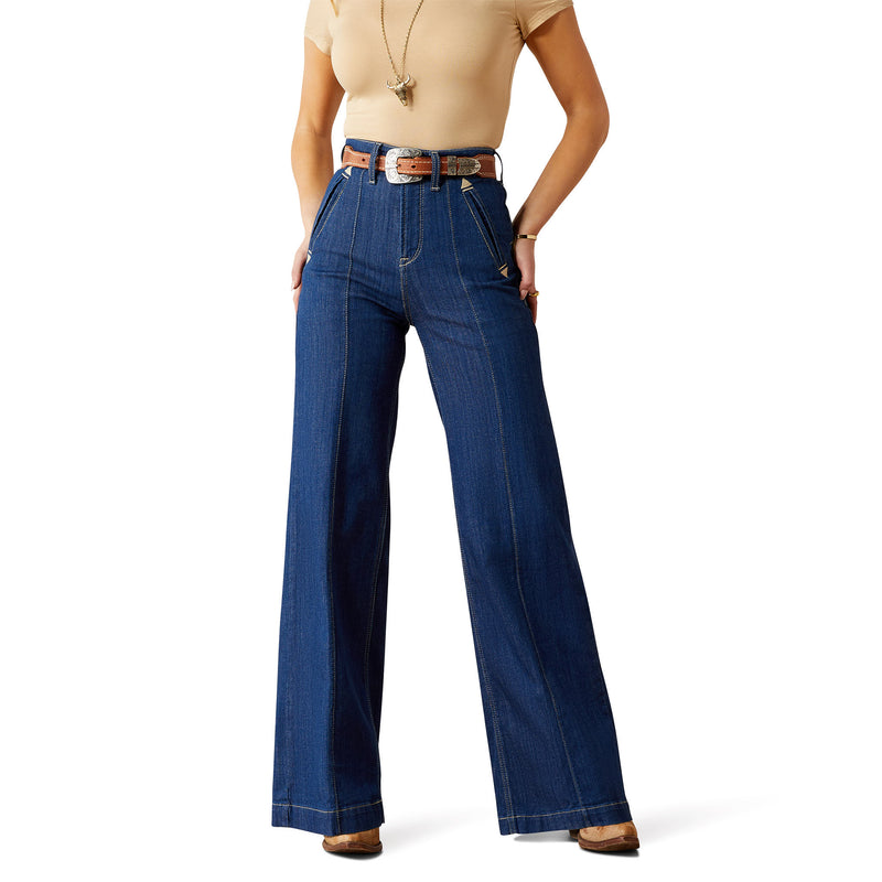 Ariat Women's Ultra High Rise Bria Wide Leg Jeans