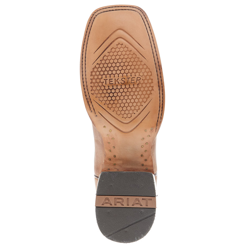 Ariat Men`s Tanglewood Bone 11In Honorable Blue Top Cowboy Boot