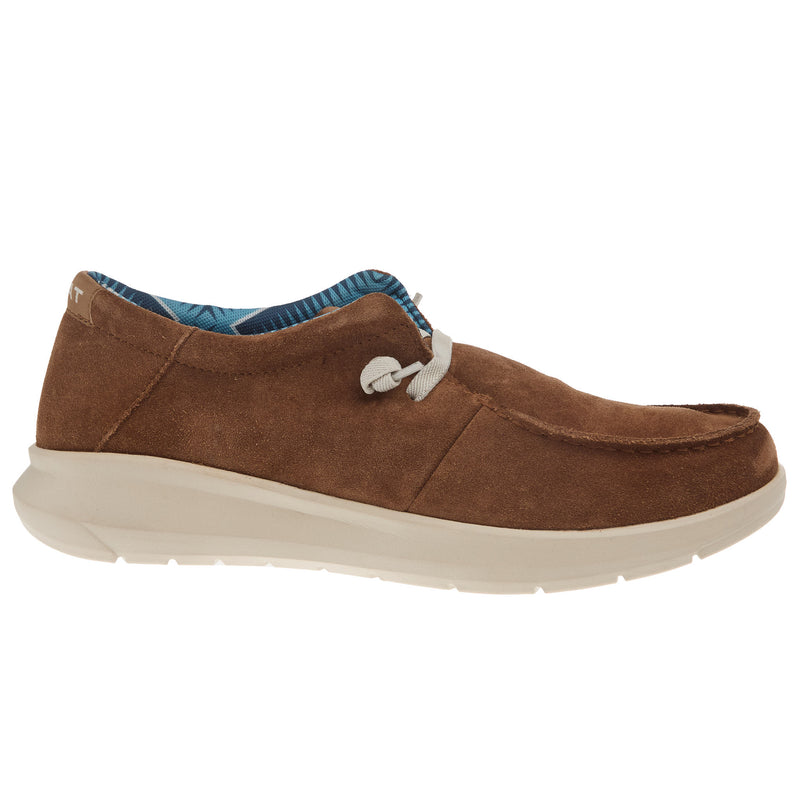 Ariat Men`s Hilo Chestnut Suede Casual Shoe