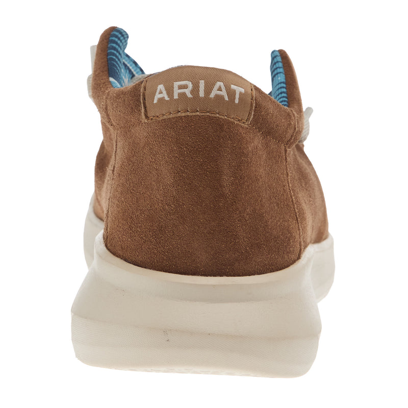 Ariat Men`s Hilo Chestnut Suede Casual Shoe