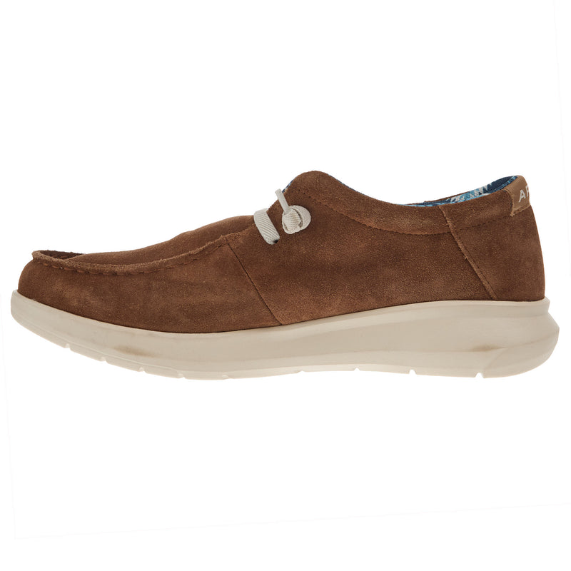 Ariat Men`s Hilo Chestnut Suede Casual Shoe