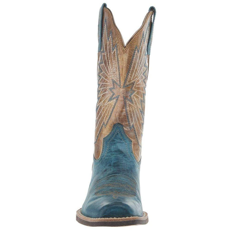 Ariat Women`s Blue Vamp Tan Top Boot