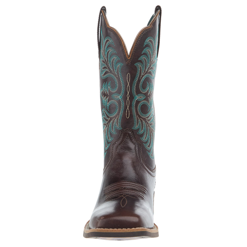 Ariat Women`s Arizona Brown Vamp Marble Brown Top Gillette Boot