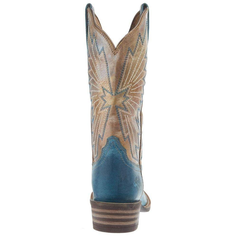Ariat Women`s Blue Vamp Tan Top Boot