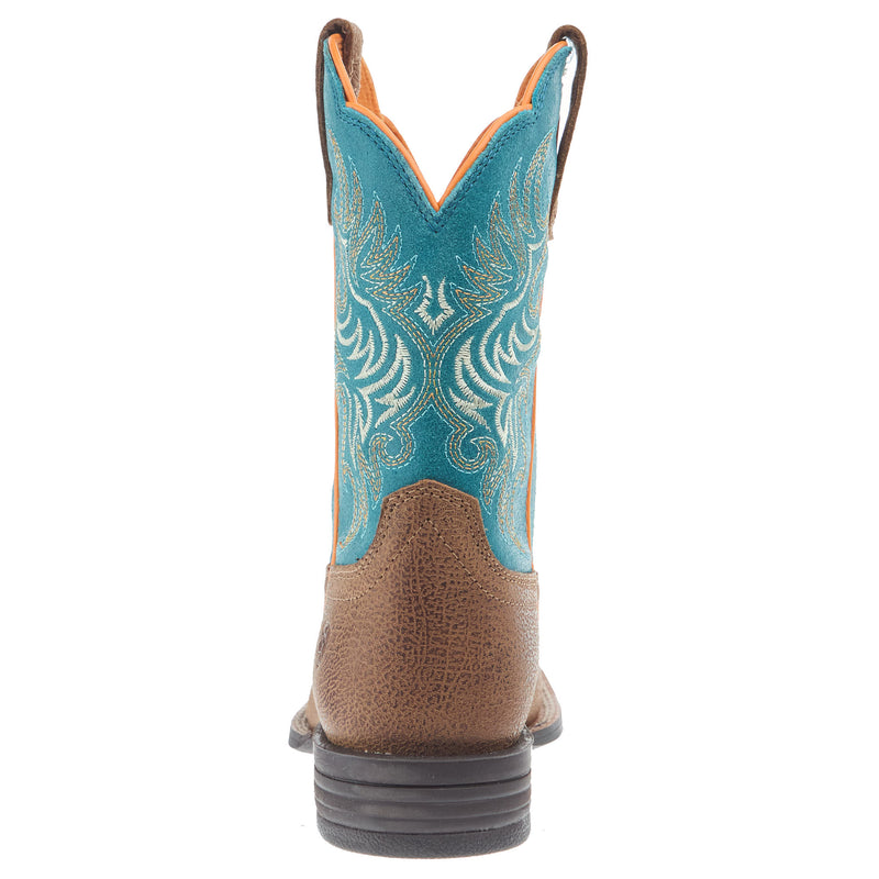 Ariat Youth Outsider Toasty Tan and Voyage Cowboy Boot