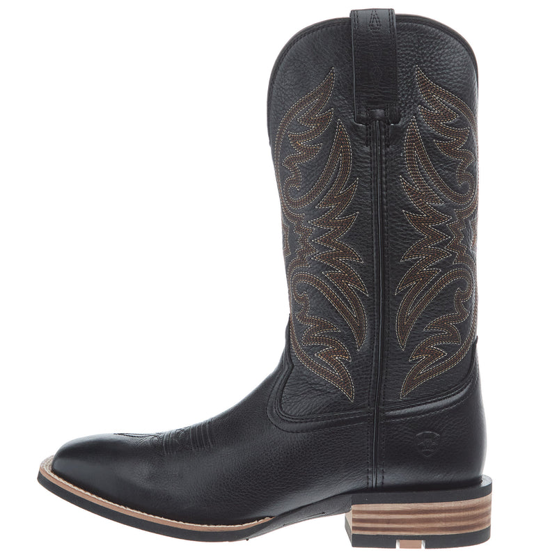 Ariat Men`s Ricochet Black Carbon 13In Top Cowboy Boot