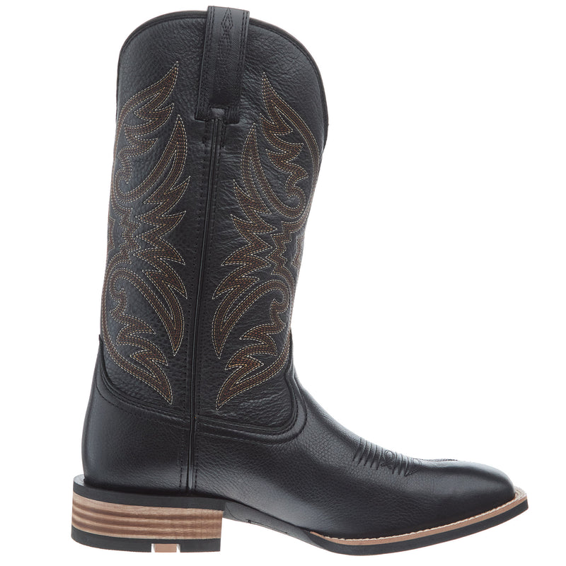 Ariat Men`s Ricochet Black Carbon 13In Top Cowboy Boot