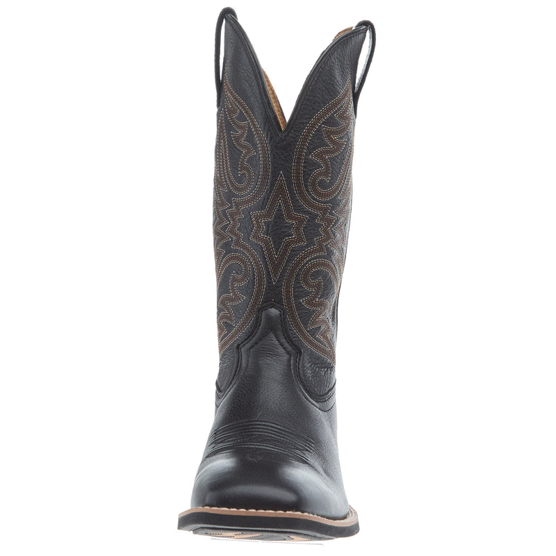 Ariat Men`s Ricochet Black Carbon 13In Top Cowboy Boot