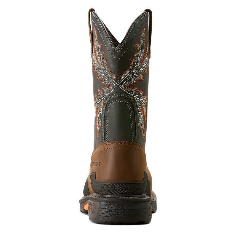 Ariat Men`s Overdrive 11In Top Composite Wide Square Toe Work Boot