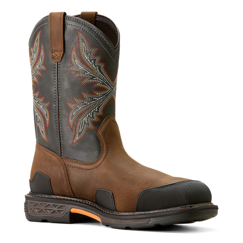Ariat Men`s Overdrive 11In Top Composite Wide Square Toe Work Boot