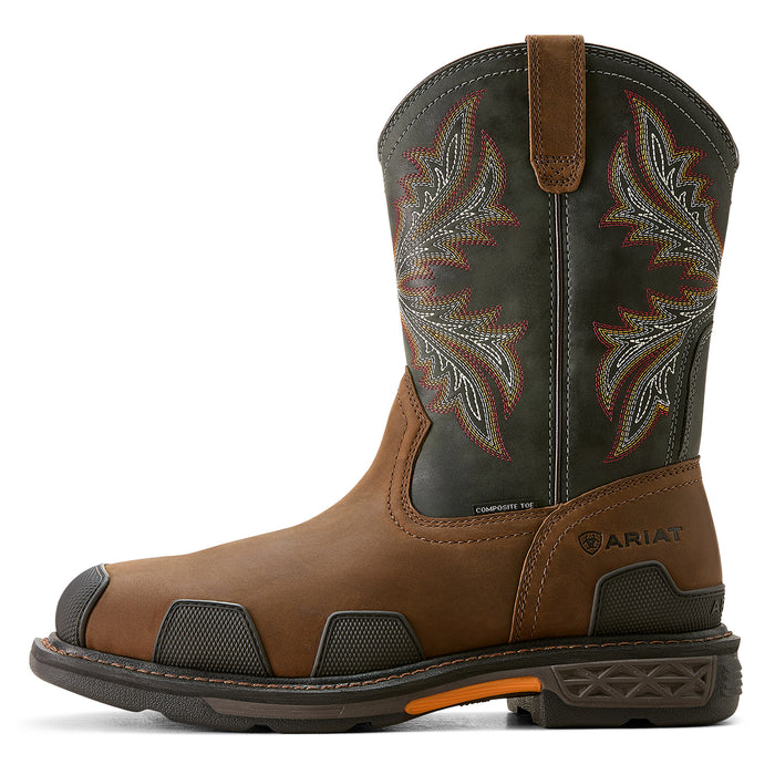 Ariat Men`s Overdrive 11In Top Composite Wide Square Toe Work Boot