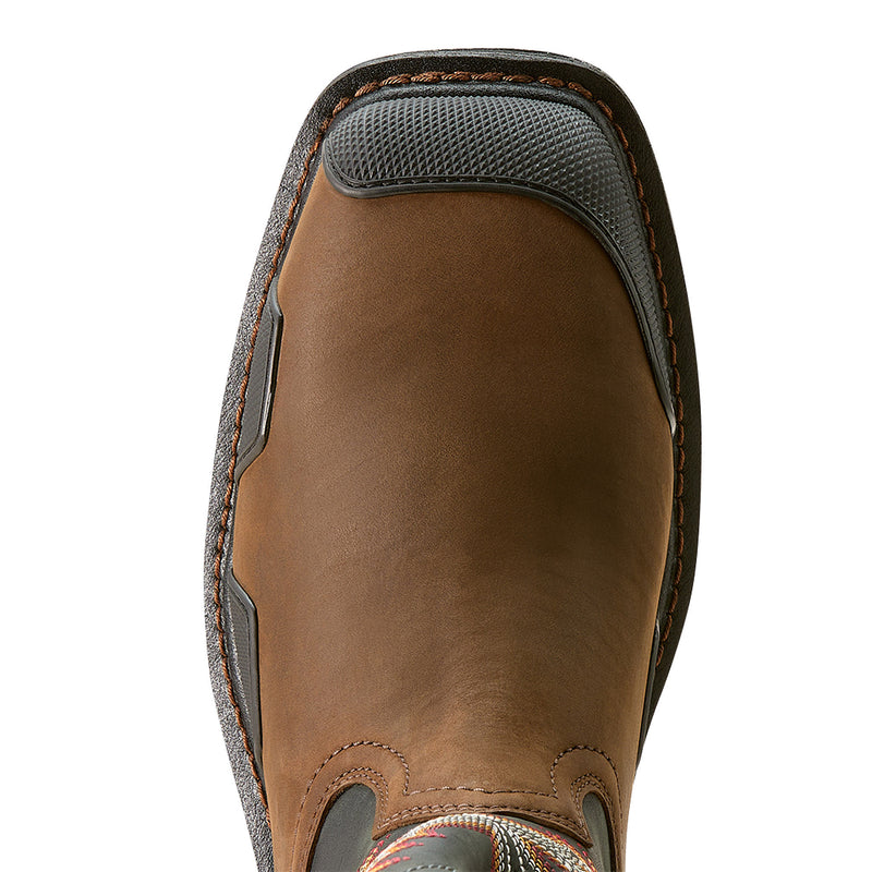 Ariat Men`s Overdrive 11In Top Composite Wide Square Toe Work Boot