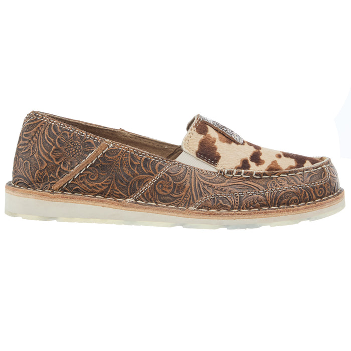 Ariat Women`s Tan Floral Hair On Cruiser