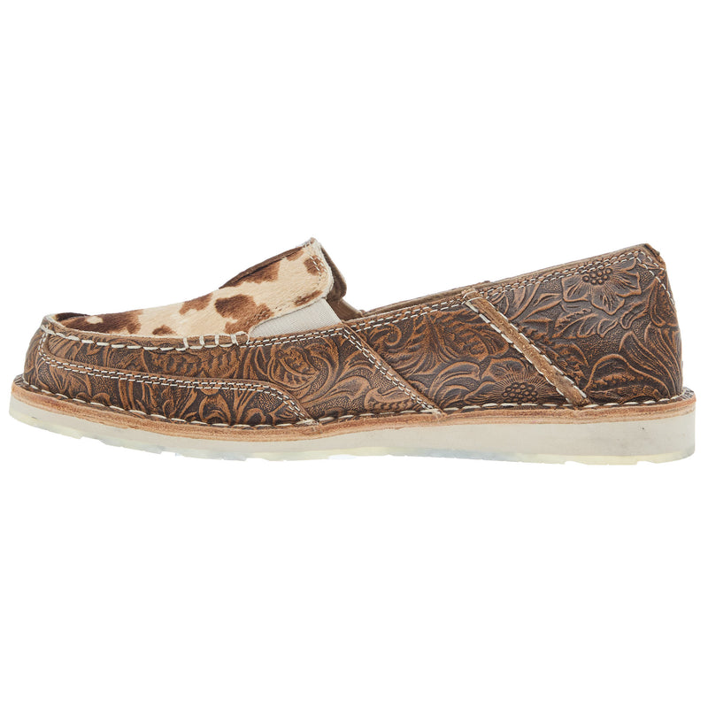 Ariat Women`s Tan Floral Hair On Cruiser