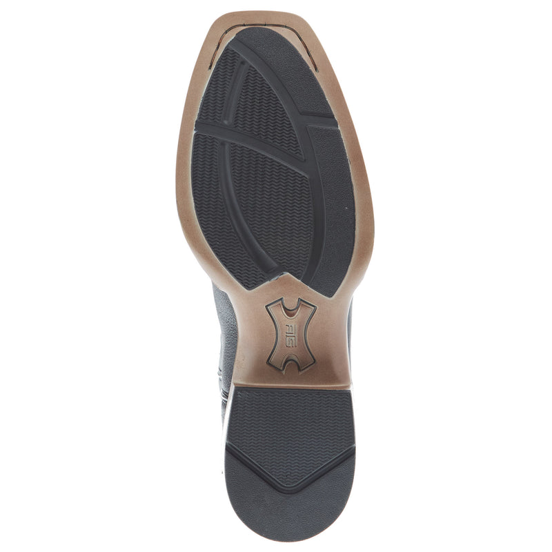 Ariat Men`s Renegade Black Night 12In Titanium Top Cowboy Boot