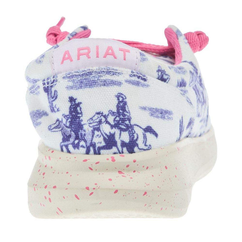 Ariat Women`s Navy Westbound Print Hilo Casual