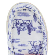 Ariat Women`s Navy Westbound Print Hilo Casual