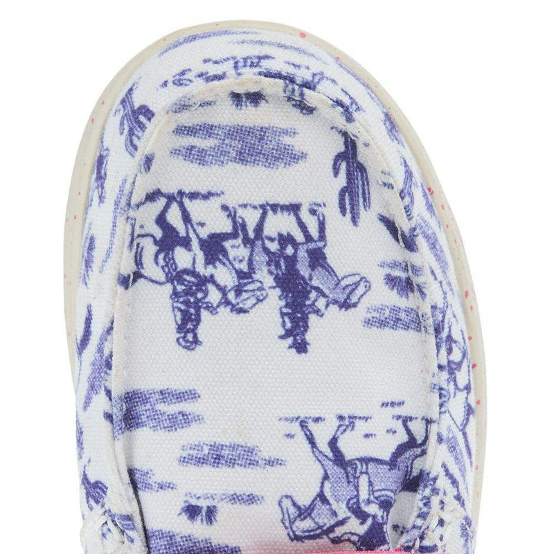 Ariat Women`s Navy Westbound Print Hilo Casual