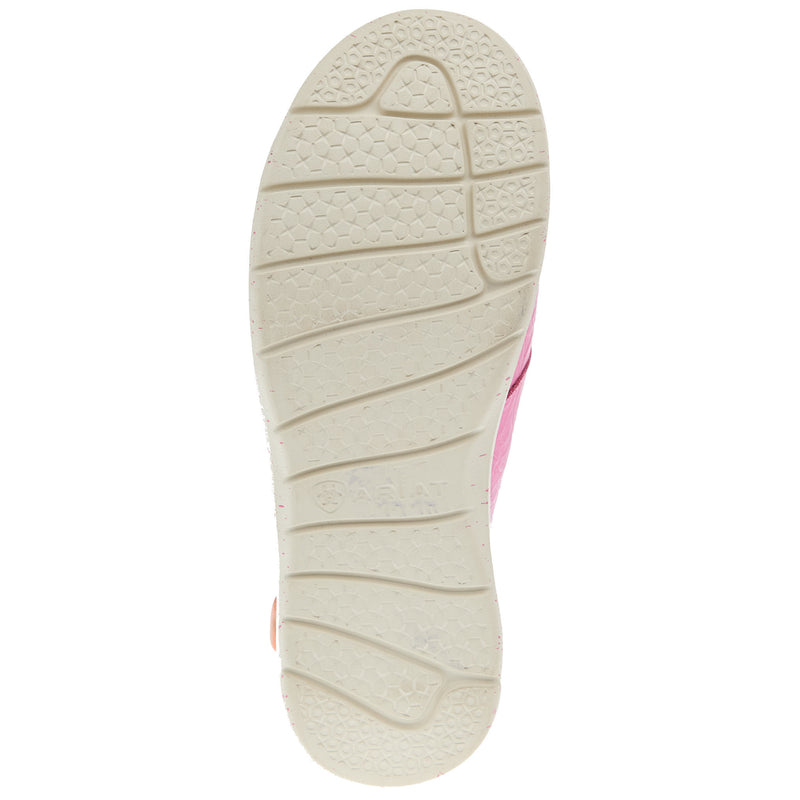 Ariat Women`s Hot Pink Floral Embossed Hilo Casual
