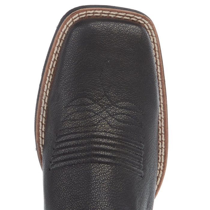 Ariat Women`s Dark Carbon Vamp Antique Silver Top Round Up Ryder Boot