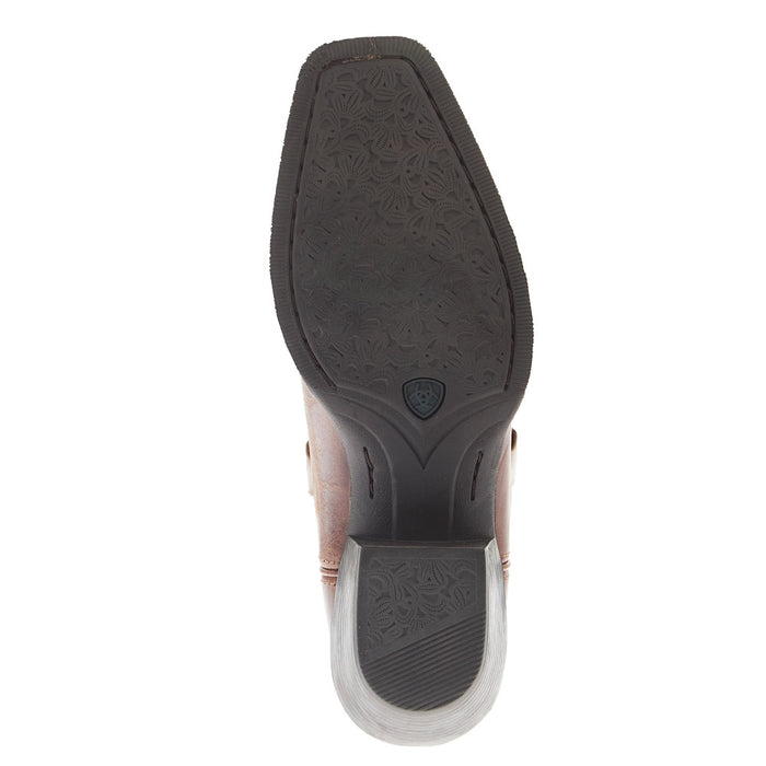 Ariat Women`s Round Up Russet Brown Vamp 11in Brown Top Boot