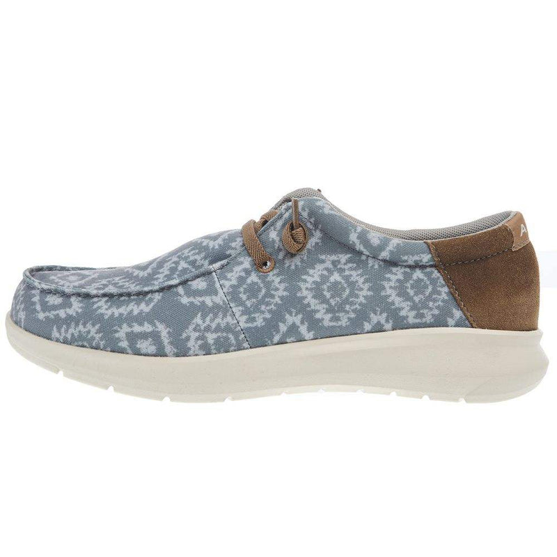 Ariat Men`s Hilo Grey Flannel Casual Shoe
