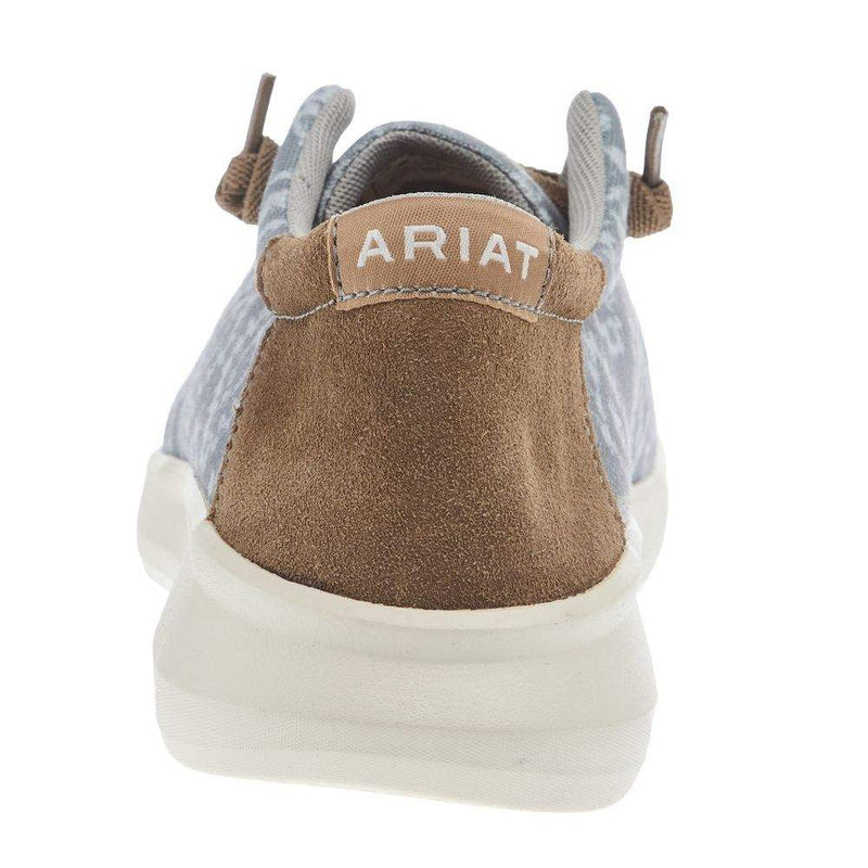 Ariat Men`s Hilo Grey Flannel Casual Shoe