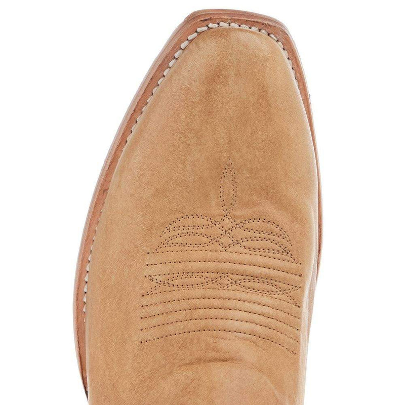 Relentless By Ariat Men`s Futurity Champ Texan Tan 13In True Red Top Cowboy Boot