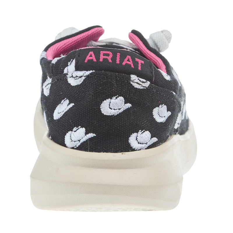 Ariat Women`s Black Doodle Cowboy Hat Hilo Casual