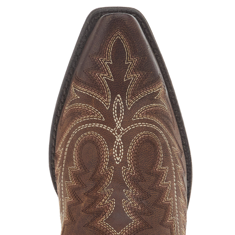 Ariat Women`s Rafter Tan Vamp and 12In Top Round Up Boot
