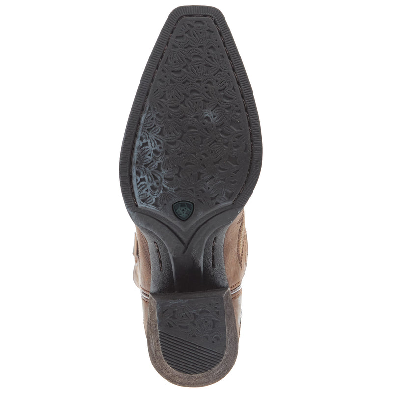 Ariat Women`s Rafter Tan Vamp and 12In Top Round Up Boot