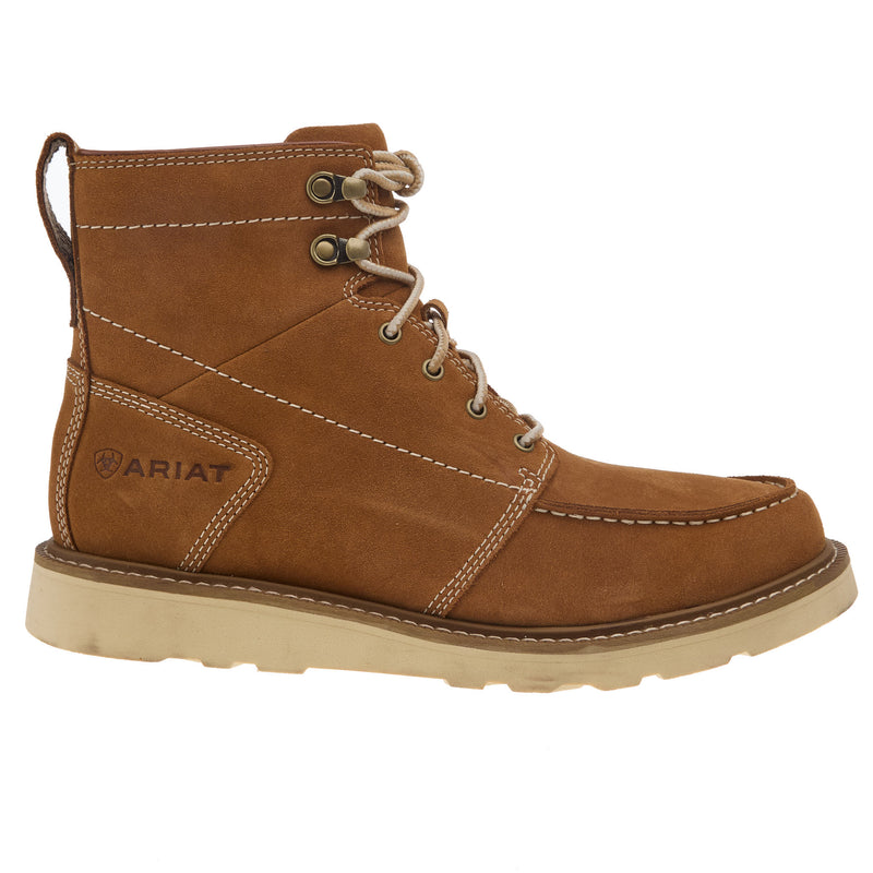 Ariat Men`s Recon Lace Natural Suede Casual Shoe