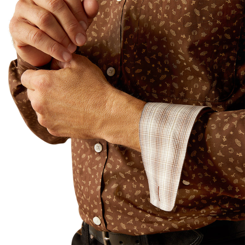 Ariat Men's Wrinkle Free Farley Fitted Shirt