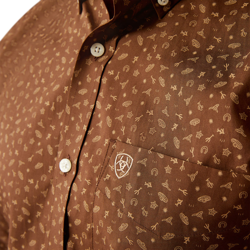 Ariat Men's Wrinkle Free Farley Fitted Shirt