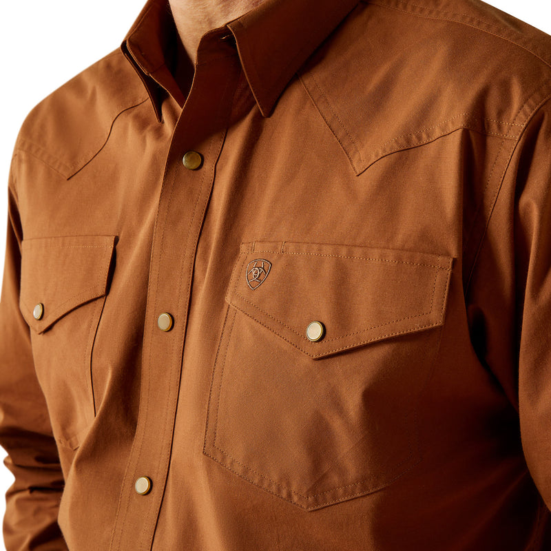 Relentless By Ariat Mens Dashund Pursuit Long Sleeve Snap Shirt