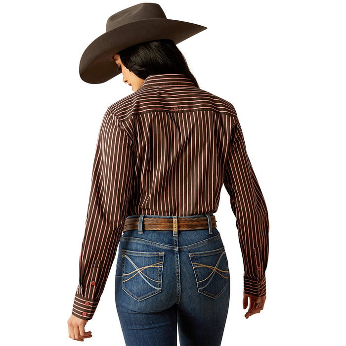 Ariat Women's Mahogany Stripe Kirby Shirt