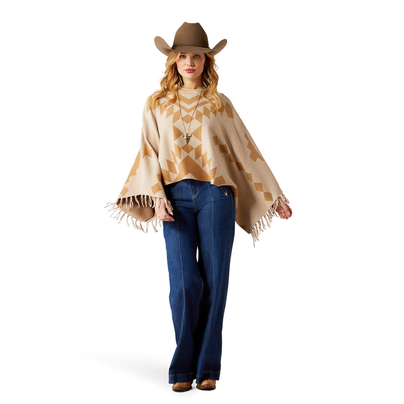 Ariat Women's Sunset Chic Sweater Poncho