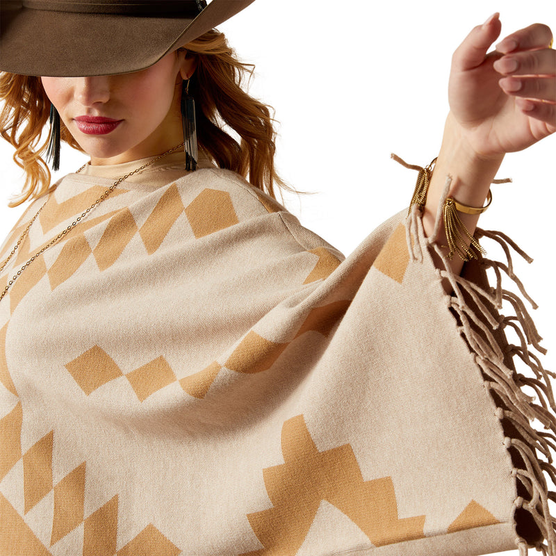 Ariat Women's Sunset Chic Sweater Poncho