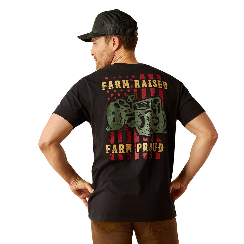 Ariat Men's Farm Raised Black Tee