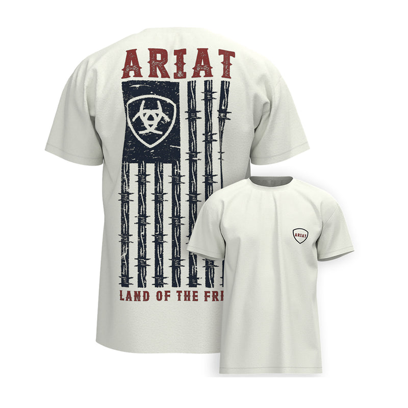 Ariat Men's Barbed Flag Tee