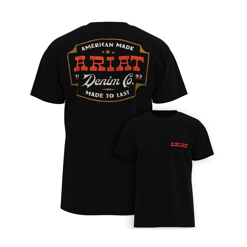 Ariat Men's Denim Badge Tee