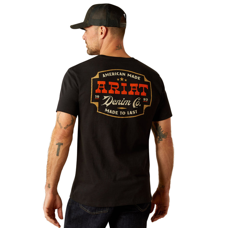 Ariat Men's Denim Badge Tee