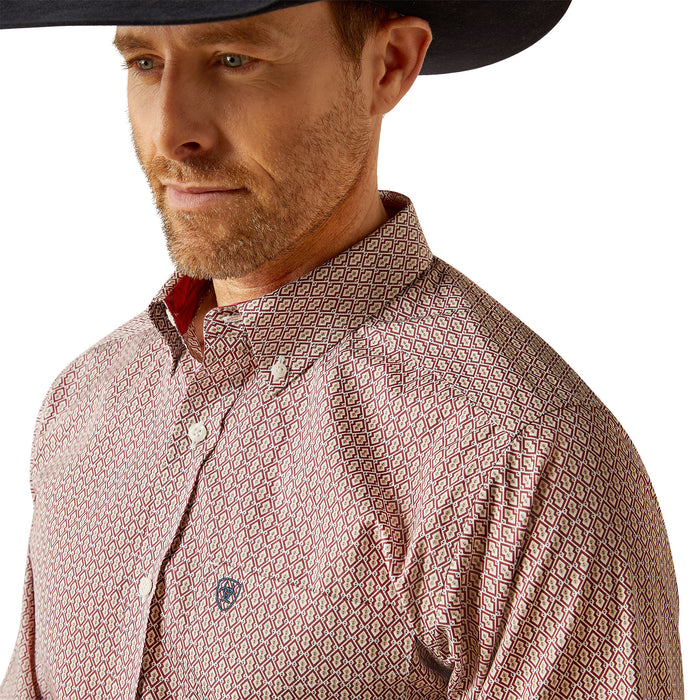 Ariat Men's Wrinkle Free Ivan Fitted Shirt
