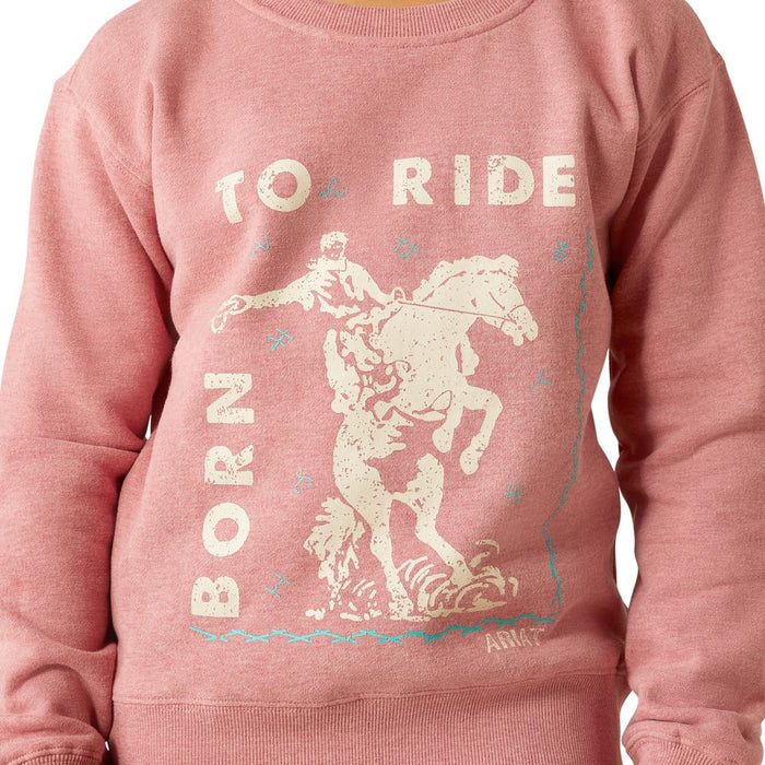 Ariat Girl's Born to Ride Sweatshirt